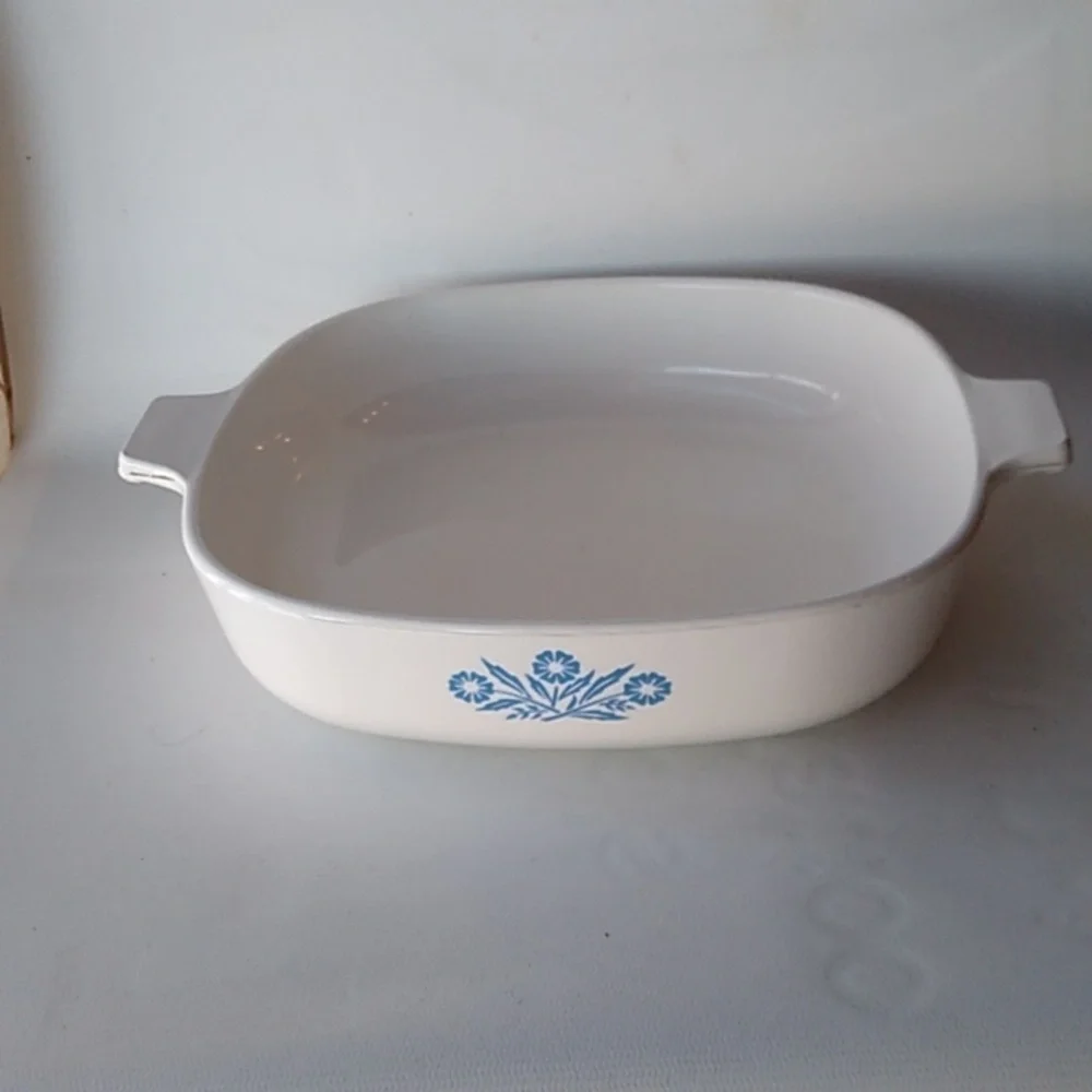 Corningware Pyroceram Blue Cornflower 8
